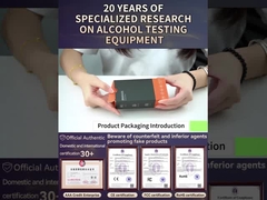 ओईएम कलर्स सेमीकंडक्टर ब्रेथलाइजर Mr Black1000 होम यूज के लिए